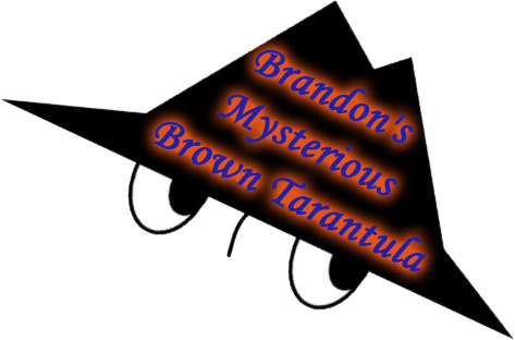 Mystery Spider Brandon's Mysterious Brown Tarantula - Calligraphy (473x312)