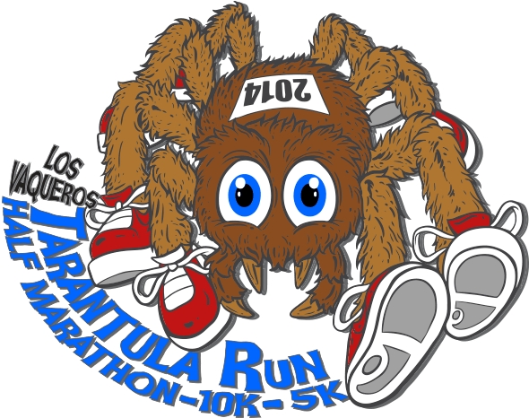 Tarantula Run Logo Alt2 - Illustration (600x600)