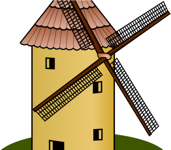 Mill Clipart Feed Mill - Windmill Clipart Transparent (640x480)