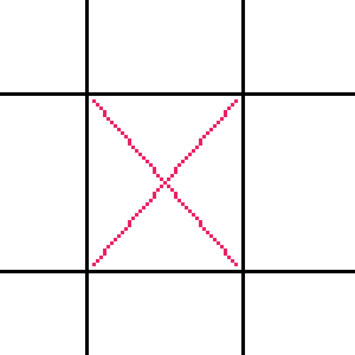 Lets Play Tic Tac Toe - Symmetry (1200x1200)