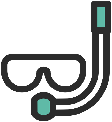 Snorkel, Diving Mask Png - Transparent Snorkel Mask Png (512x512)