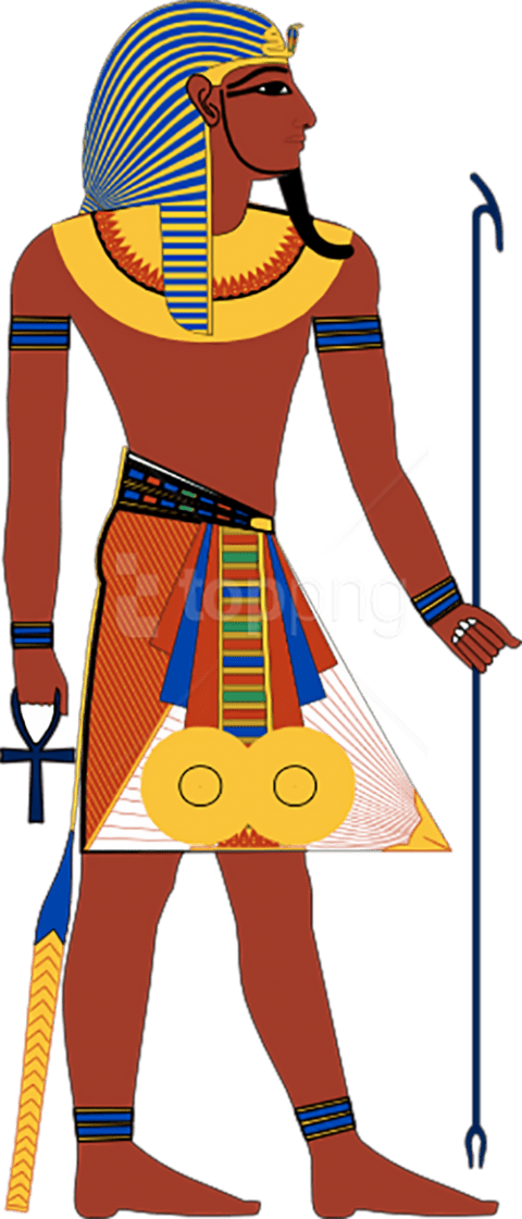 Free Png Right Facing Pharaoh Png Images Transparent - Ancient Egypt Pharaoh (480x1121)