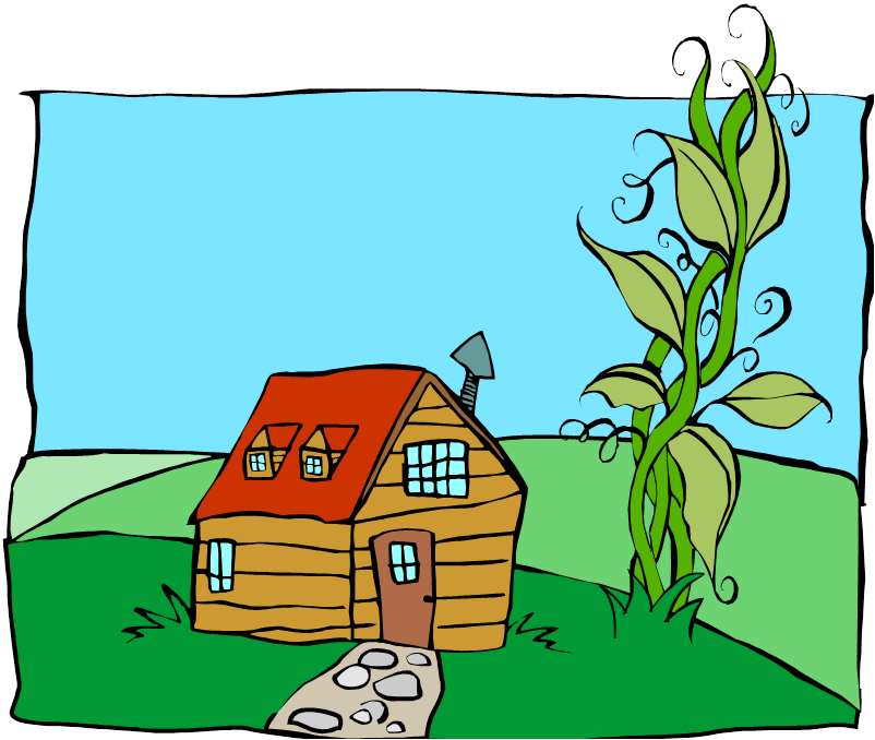 Porchester Junior School Presents - Jack And The Beanstalk House Clipart (802x678)