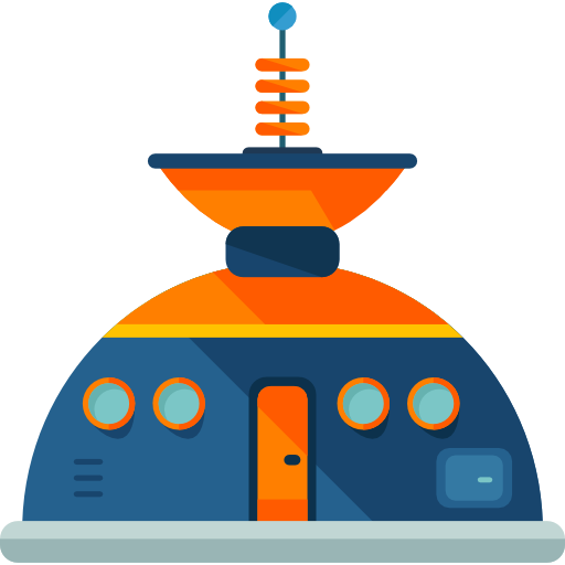 Galaxy Clipart Space Station - Space Station Clipart Png (512x512)