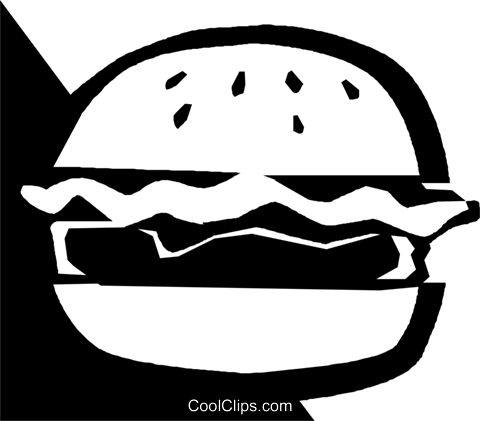 Hamburgers Royalty Free Vector Clip Art Illustration - Hamburgers Royalty Free Vector Clip Art Illustration (480x421)
