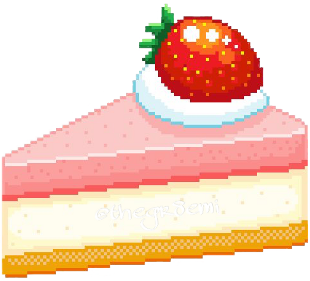 Ftecheesecake Sticker - Strawberry Cake Logo Png (1024x929)