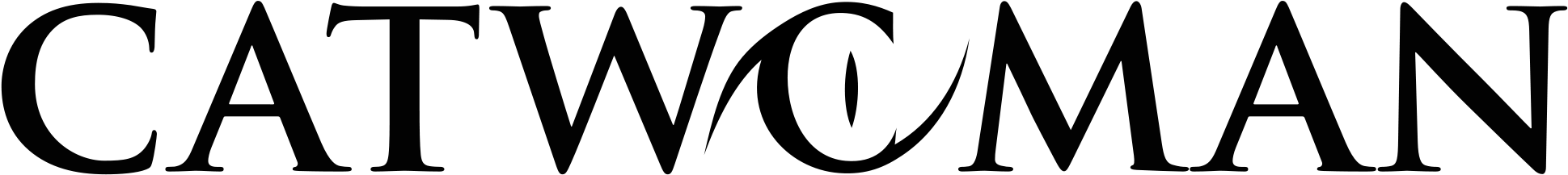 Catwoman Logo Png Www Pixshark Com Images Galleries - Catwoman (2000x260)