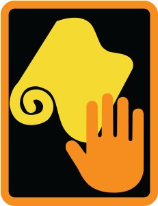 Hand - Traffic Sign (400x500)