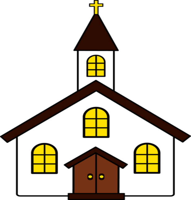 21 Times - Church Clipart (619x648)