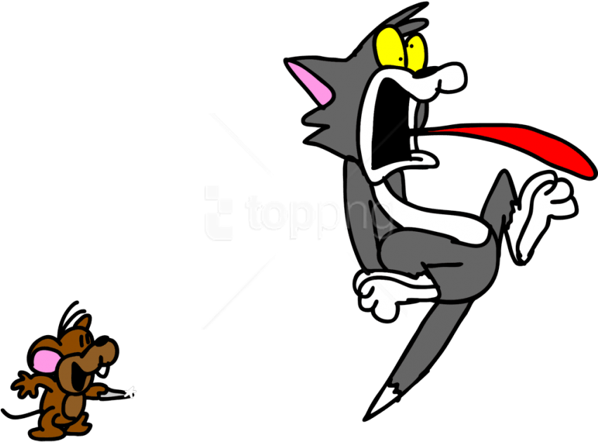 Tom And Jerry Clipart Png Photo - Tom And Jerry Nibbles 1 (850x638)