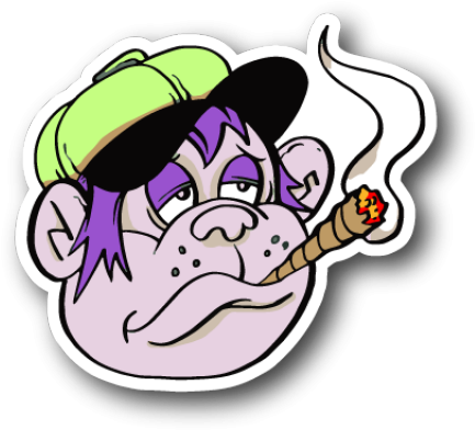 Weed Clipart Joint Smoke - Cartoon A Blunt Smoke (640x480)