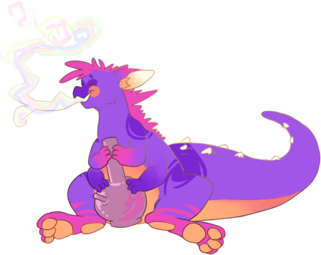 Anybody Else On This Thread Smoke Weed - Weed Furry (461x367)