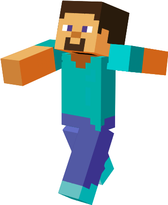 Papercraft Mc Xbox 360 Cover Style Steve Mini Minecraft - Minecraft Steve Xbox 360 (345x432)