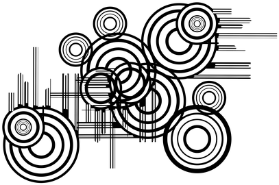 Blob, Rings, Circle, Abstract - Circle Abstract Black And White (510x340)