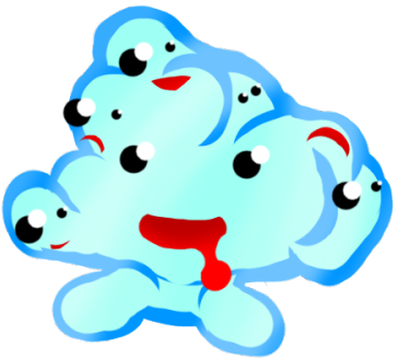 Hubbard Street Blob Monster - Hubbard Street Blob Monster (400x350)