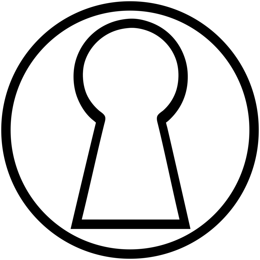 Key Hole Drawing (900x900)