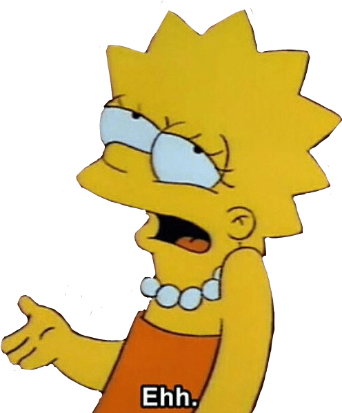 Lisa Lisasimpson Aesthetic Lisaaesthetic Vintage Emotio - Imagens Que Se Completam Simpsons (495x609)