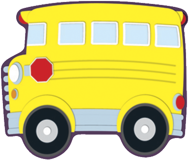 School Bus Cutout (385x327)