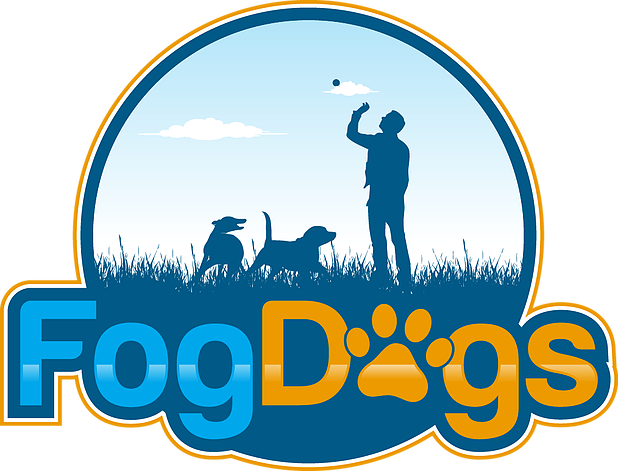 Dog Daycare Fun - Silhouette (618x471)