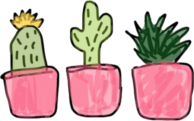 Green Plants Free Stickers Freetoedit - Cute Plant Stickers Transparent (1024x1024)