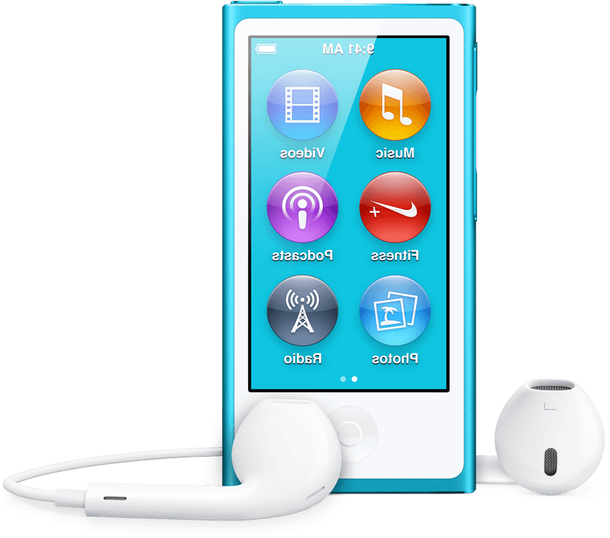 Ipod With Earbuds Clipart - Headphones (863x761)