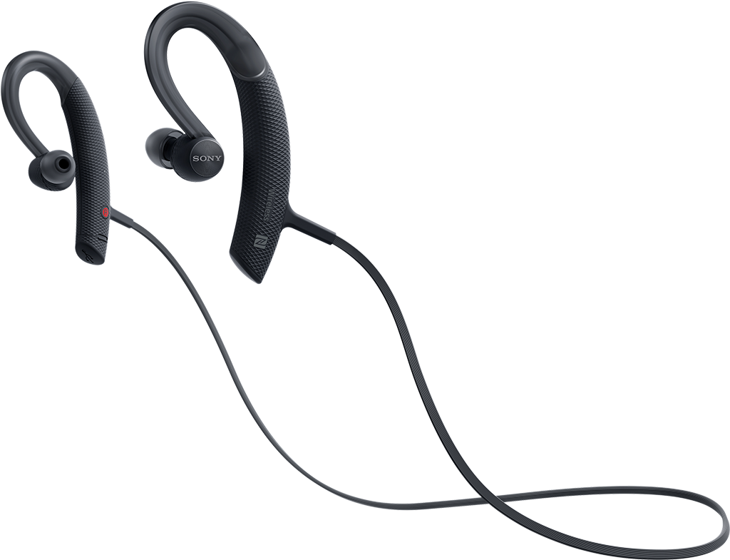 Sony Mdr Xb80bs/b Black Wireless Sports Bluetooth® - Mdr Xb80bsb (2028x792)