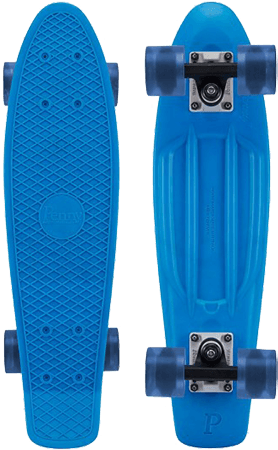 Clip Art Library Library Penny Blue Complete Cruiser - Penny Board 22 (450x450)