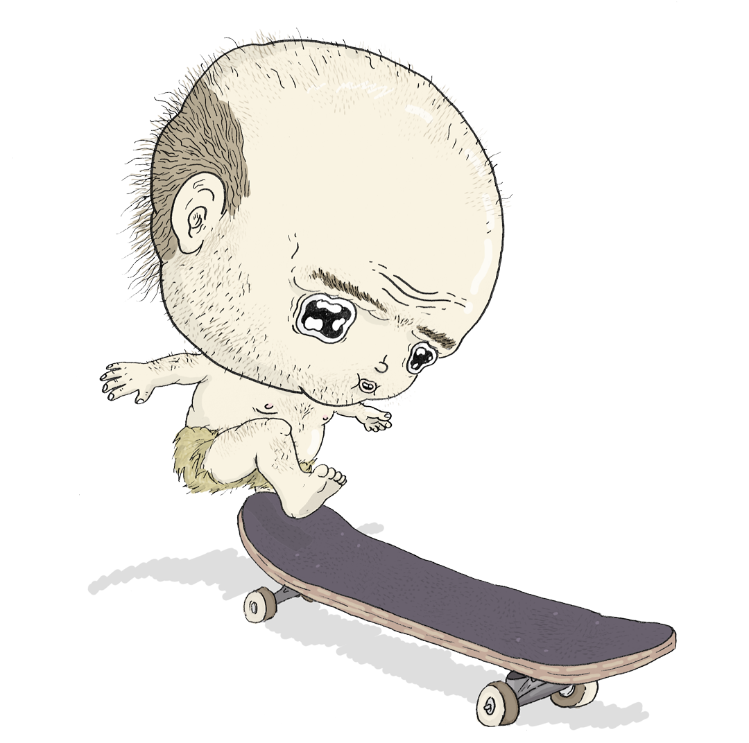 1080 X 1080 4 - Cartoon Of A Broken Skateboard (1080x1080)