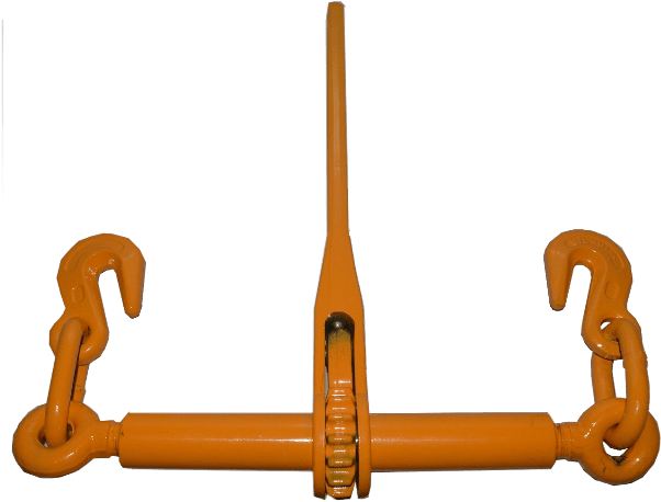 3/8" Ratchet Binder Hd Yellow With Grab Hooks - Wood (611x480)