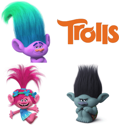 400 X 400 9 - Trolls Poppy Transparent Background (400x400)