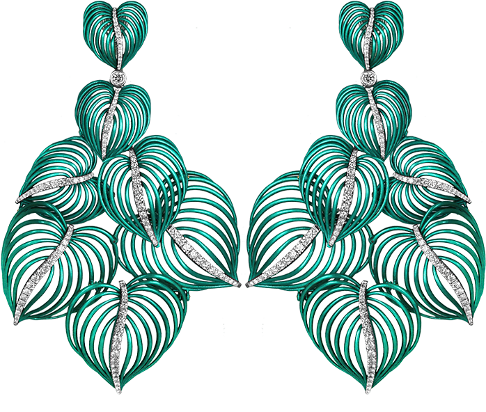 Las Palmas Earrings - Las Palmas Small Size Earrings (700x700)