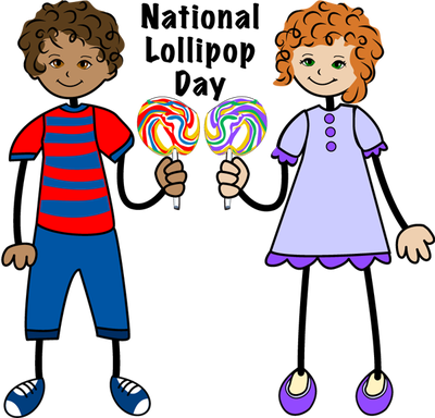 National Lollipop Day Clip Art, Illustrations, Pictures - National Lollipop Day Clipart (400x384)