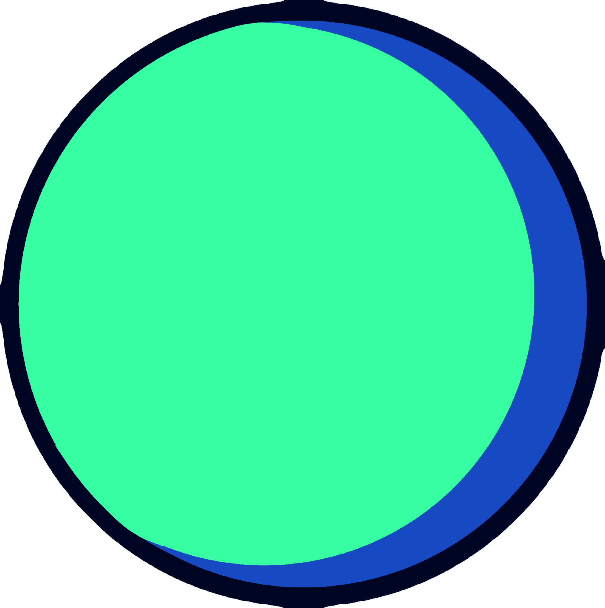 Gem Clipart Aqua - Steven Universe Fluorite Gem (2000x2009)