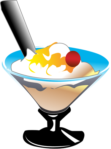Dessert Clipart Postre - Clipart Dessert (374x500)