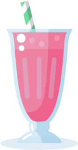 Soya Drink Met Een Smaakje Rode Vruchten Alpro - Icon Milk Shake Png (398x397)