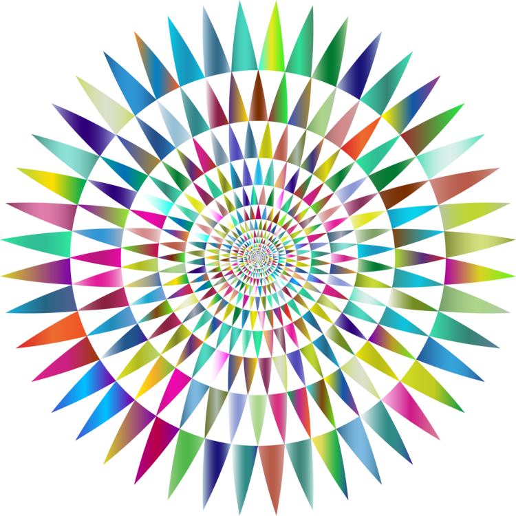Symmetry Circle Point Flower - Guru Ravidass Har De Nishan (750x750)