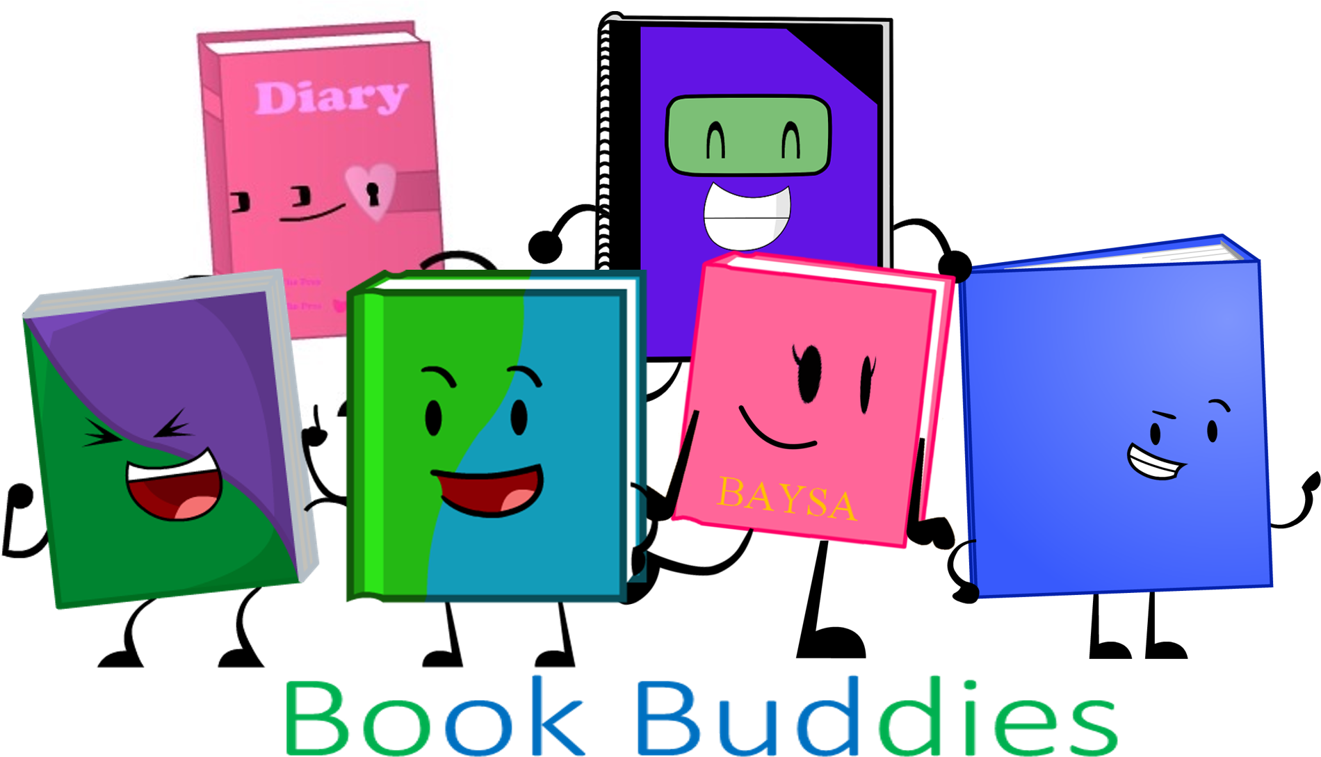 Book Buddies - Cartoon (1917x1102)