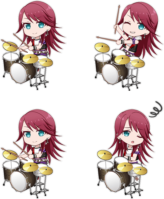 Honest Clipart Honest Man - Chibi Tomoe Udagawa (1024x1024)