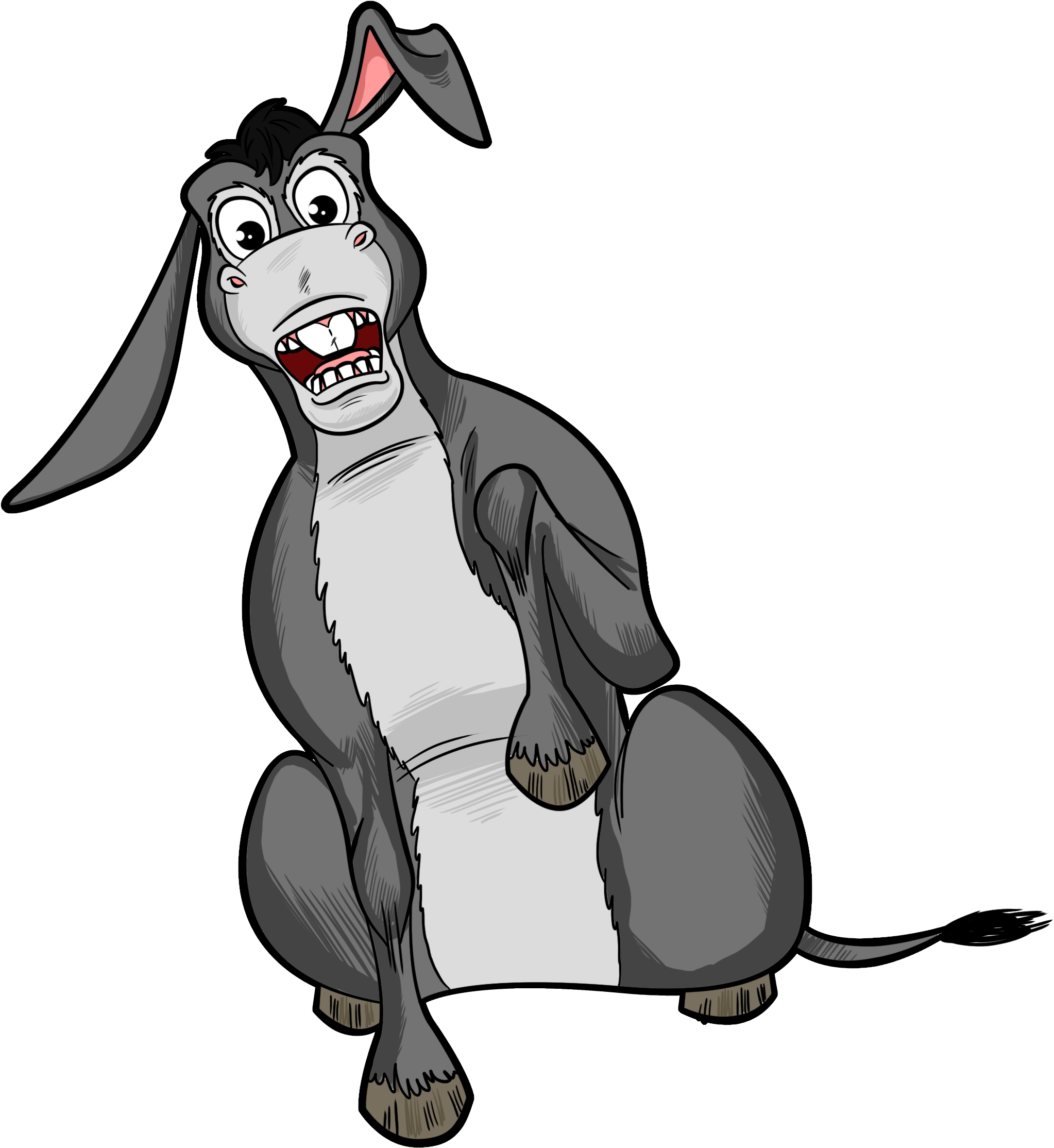 "and The Donkey Said To Balaam, “am Not I Your Donkey, - Cartoon (2700x2400)