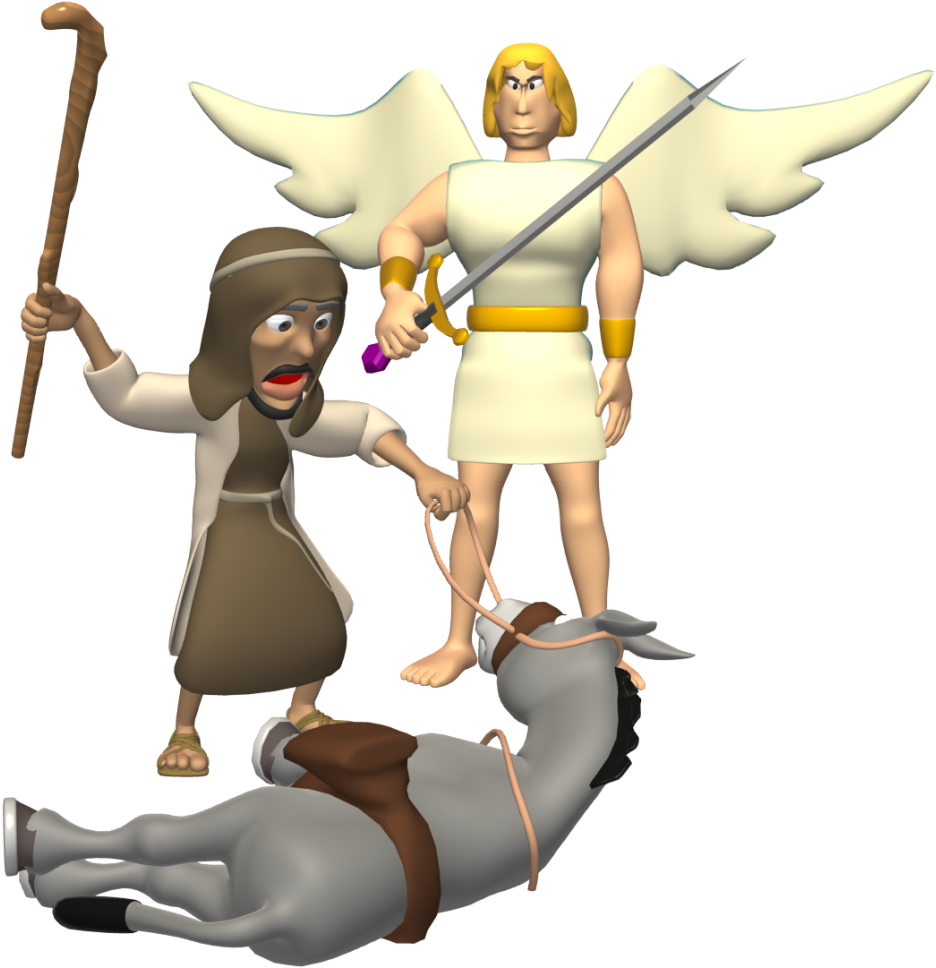 Balaam's Ass - Donkey (1024x1024)