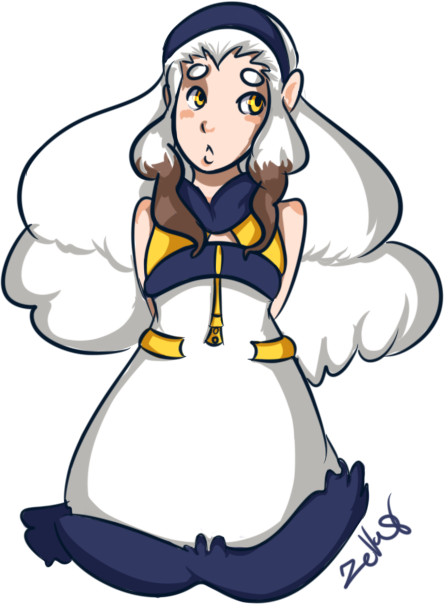 Silk Vepar The Selkie Mogwai May Be An Ice Queen On - Cartoon (444x604)