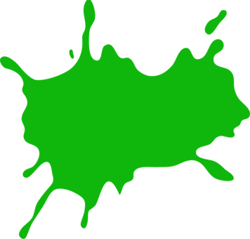Nickelodeon Sticker Paper Logo Slime - Nickelodeon Splat Logo Blank (356x340)