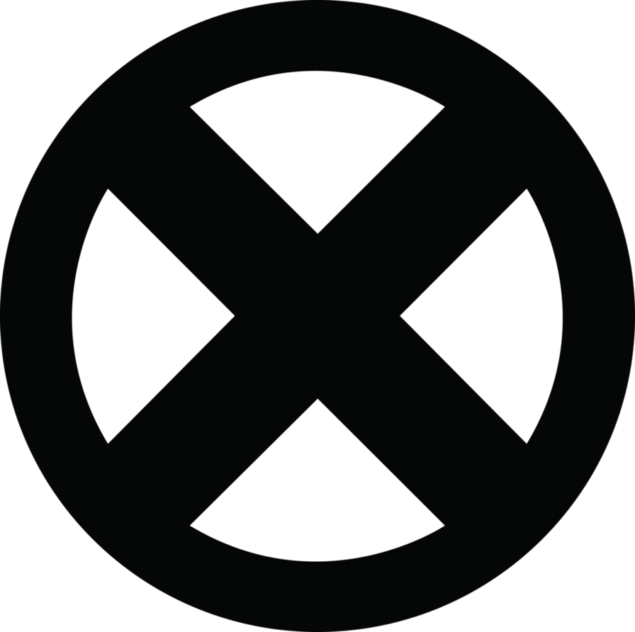 Mr Yuck Clipart Source - X Men Logo Transparent (896x892)