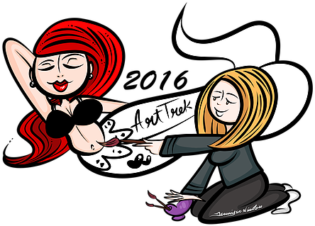The 365 Art Trek By Jennifer Nicole - Davraa 2015 (460x345)