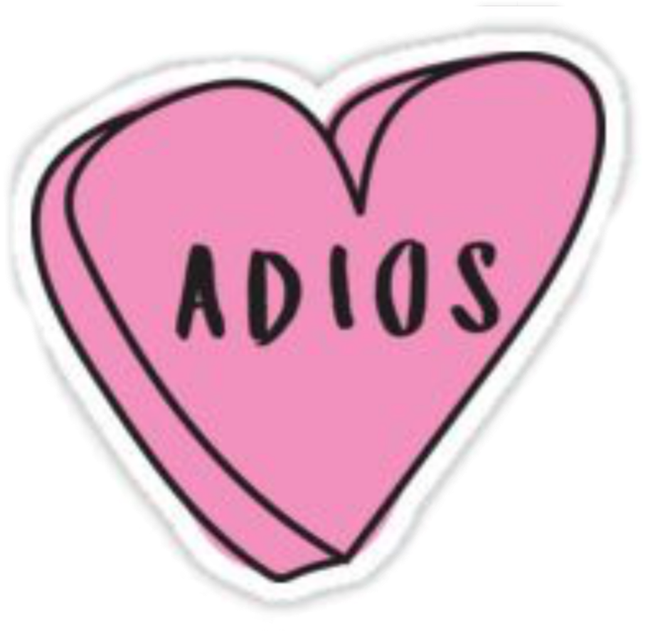 Adios Sticker - Emoji Tumblr Stickers Transparent (1024x1024)