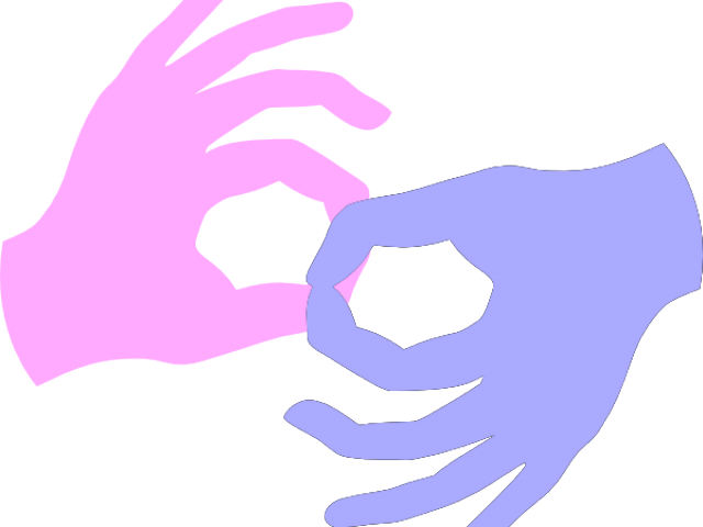 Clipart Library Sign Language Clipart Pictures - Logo Indian Sign Language (640x480)