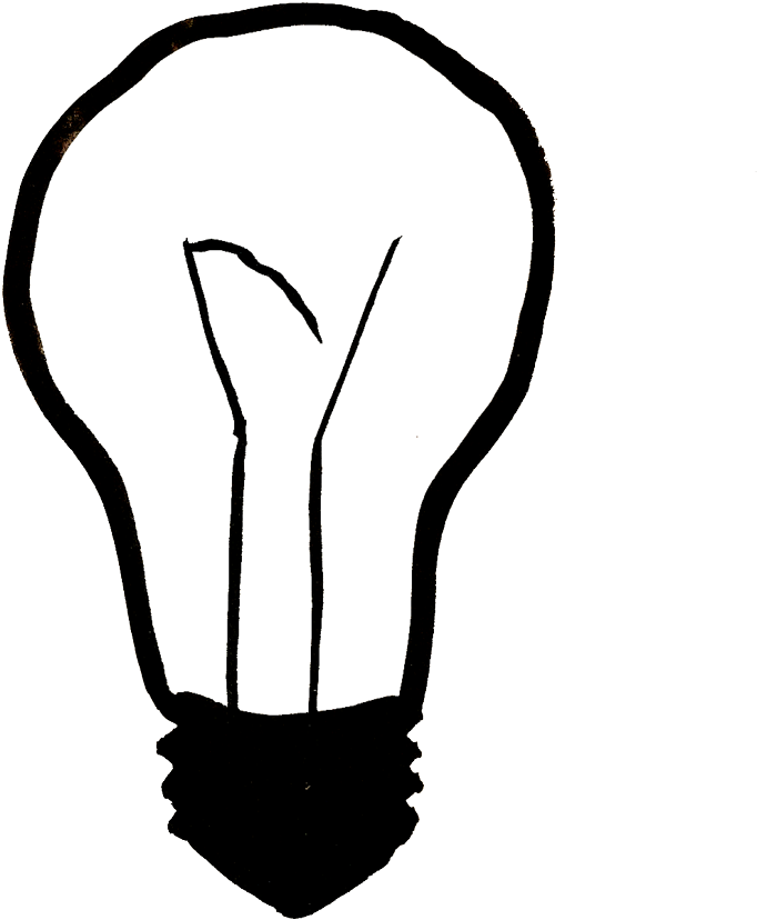 Transparent Download Incandescent Light Bulb Lamp Clip - Transparent Broken Light Bulb (1200x877)