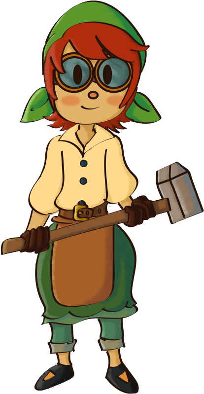 The Tinkerer Concept Art By Joystiq-ac1 - Cartoon (443x810)
