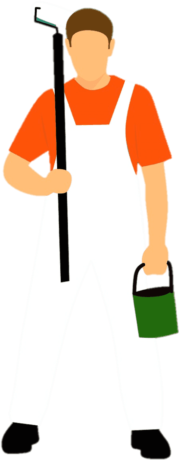 Janitor Clipart Vacuum - Illustration (640x1043)