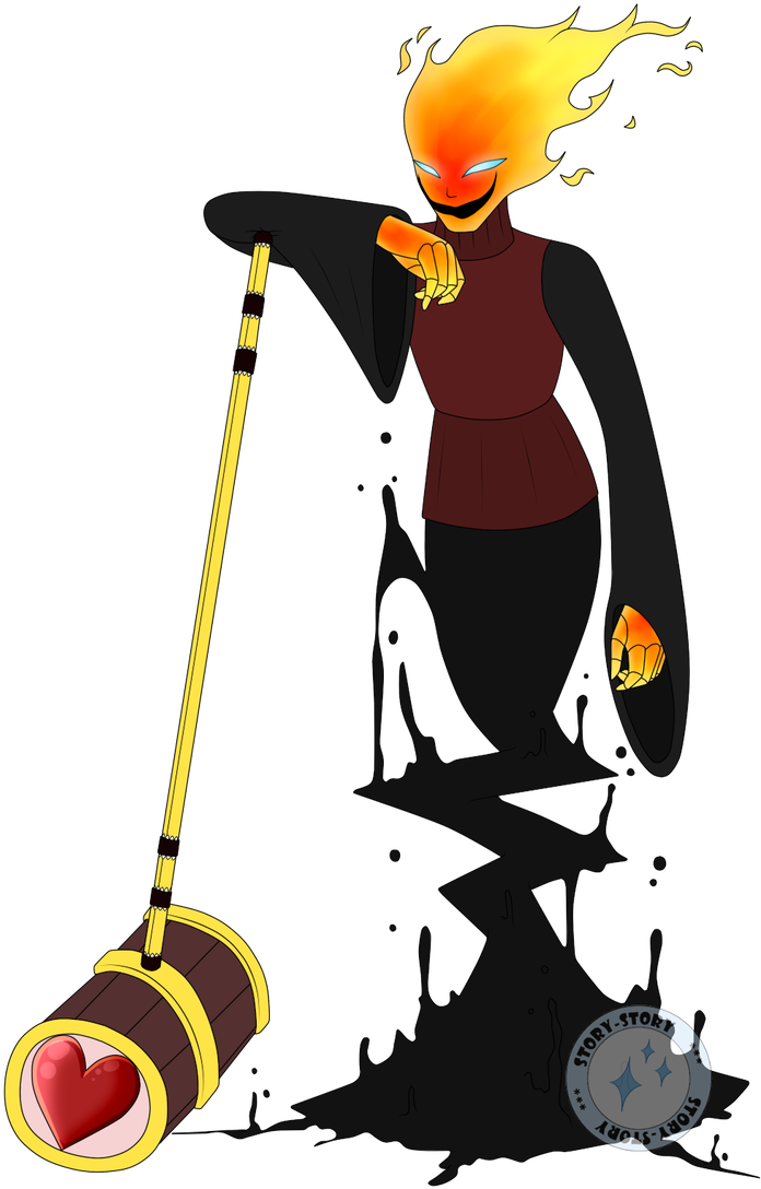 Helvetica By Gaster-story - Cartoon (730x1095)